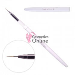 Pensula de unghii 2M White pentru pictura Nail Art XS, cu par natural